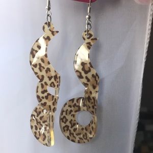 🌟 Leopard earrings 🌟